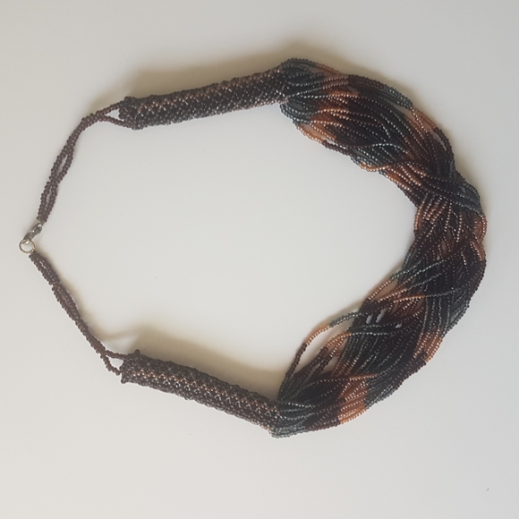 Handmade Beaded Necklace - Picture 4 of 4